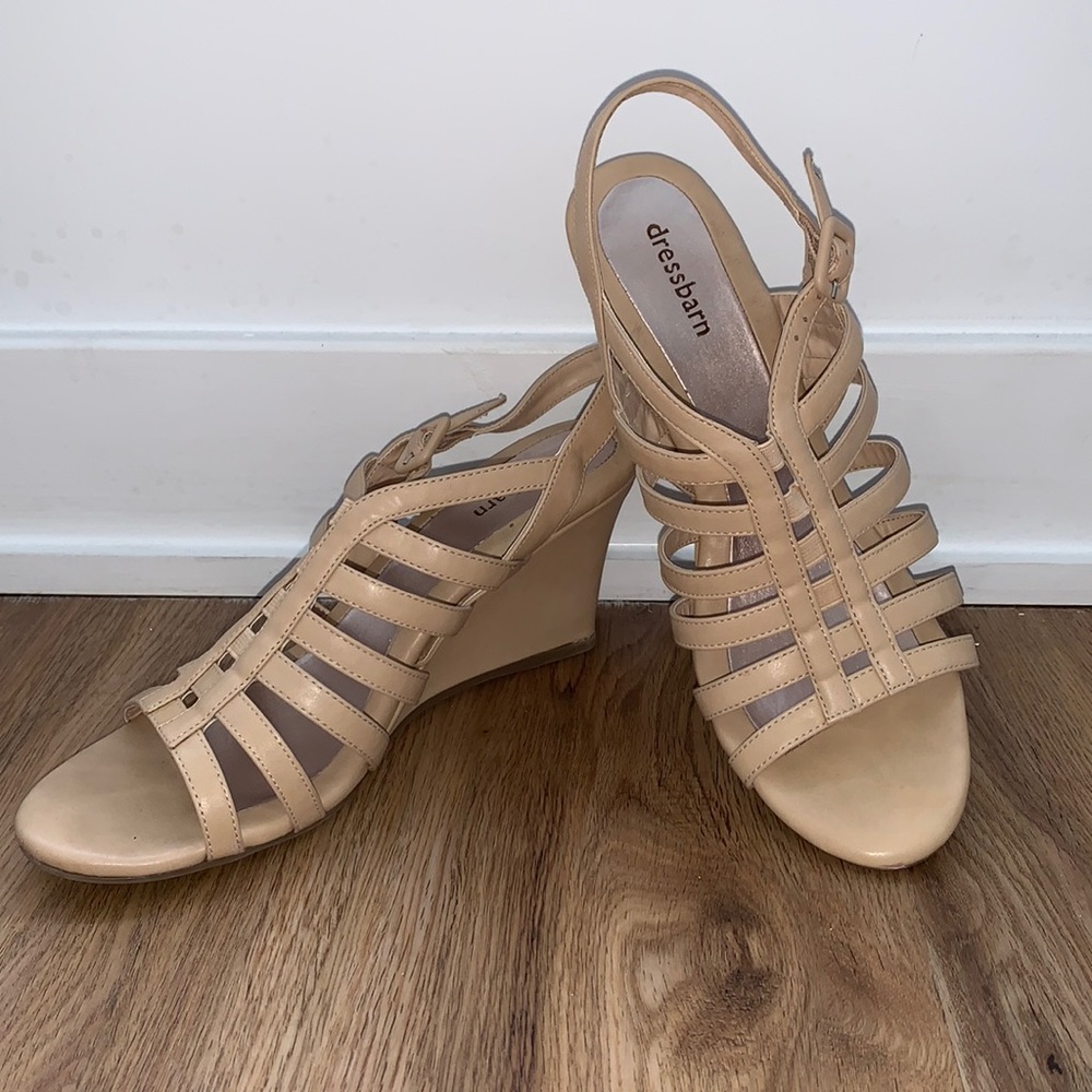 Taupe sandals